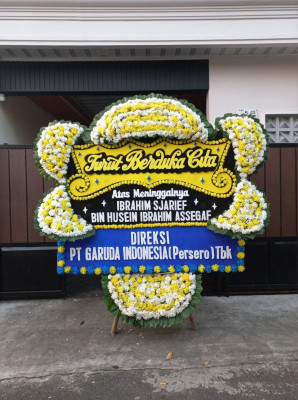 Papan Bunga Duka di Haruyan