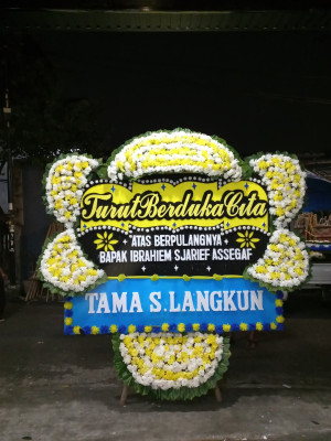 Papan Bunga Duka di Haruyan